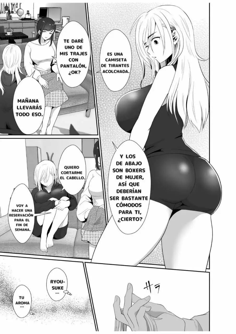 [Kinokko (Taguchi Monyata)] Uwakisyou no Otto ni Seitenkan Kusuri o Nomase Tsuzuketa Kekka | Los resultados de hacer que mi marido infiel beba continuamente una droga que modifica el género [Spanish] [TF Scans] - Page 38