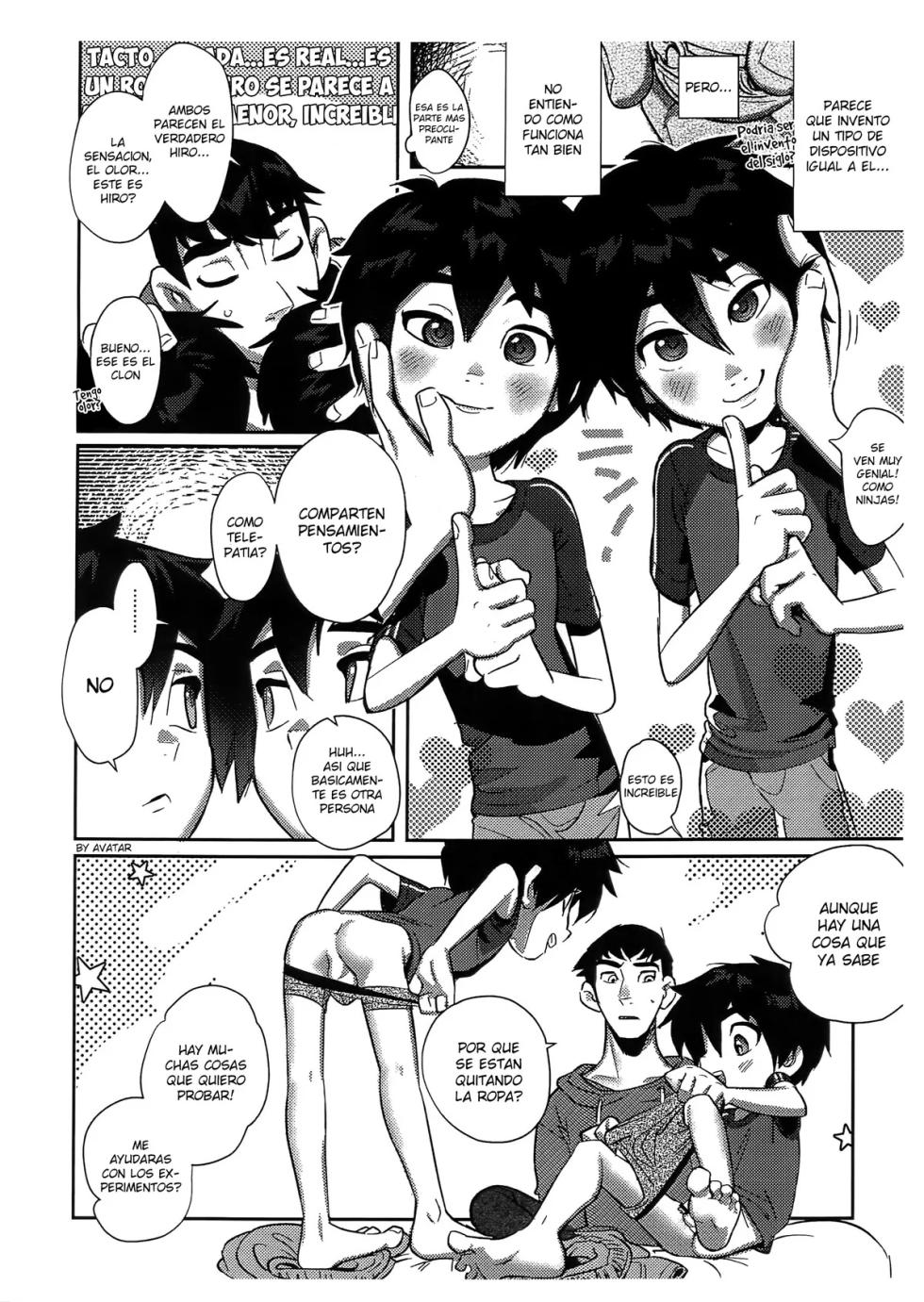 (HaruCC23) [SGPT (Shi)] Double My Little Brother!! [Zenhan] (Big Hero 6) [Spanish][Avatar-kun] - Page 3