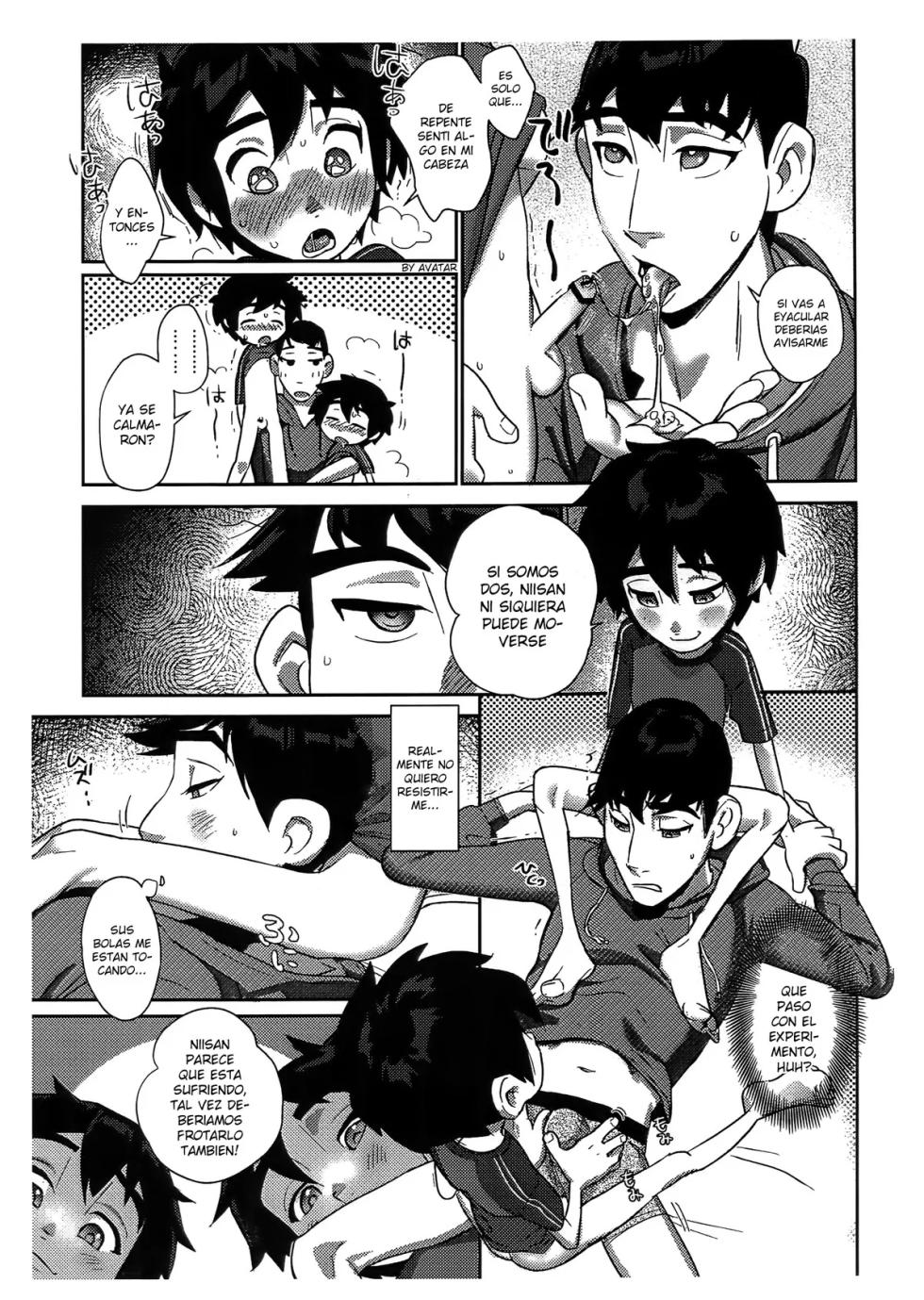 (HaruCC23) [SGPT (Shi)] Double My Little Brother!! [Zenhan] (Big Hero 6) [Spanish][Avatar-kun] - Page 8