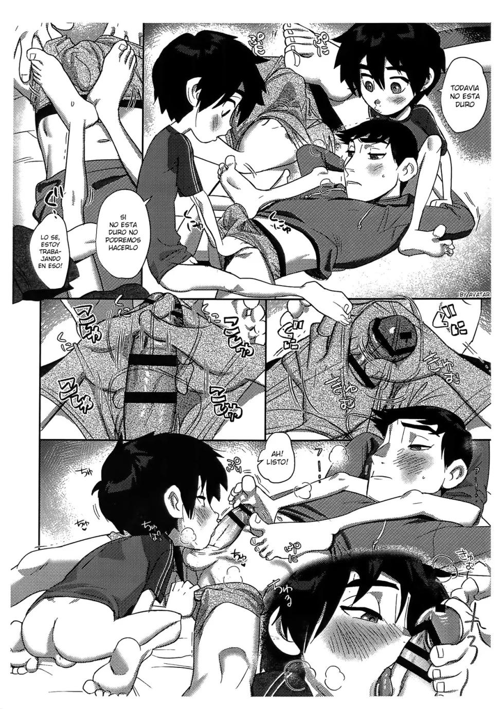 (HaruCC23) [SGPT (Shi)] Double My Little Brother!! [Zenhan] (Big Hero 6) [Spanish][Avatar-kun] - Page 9