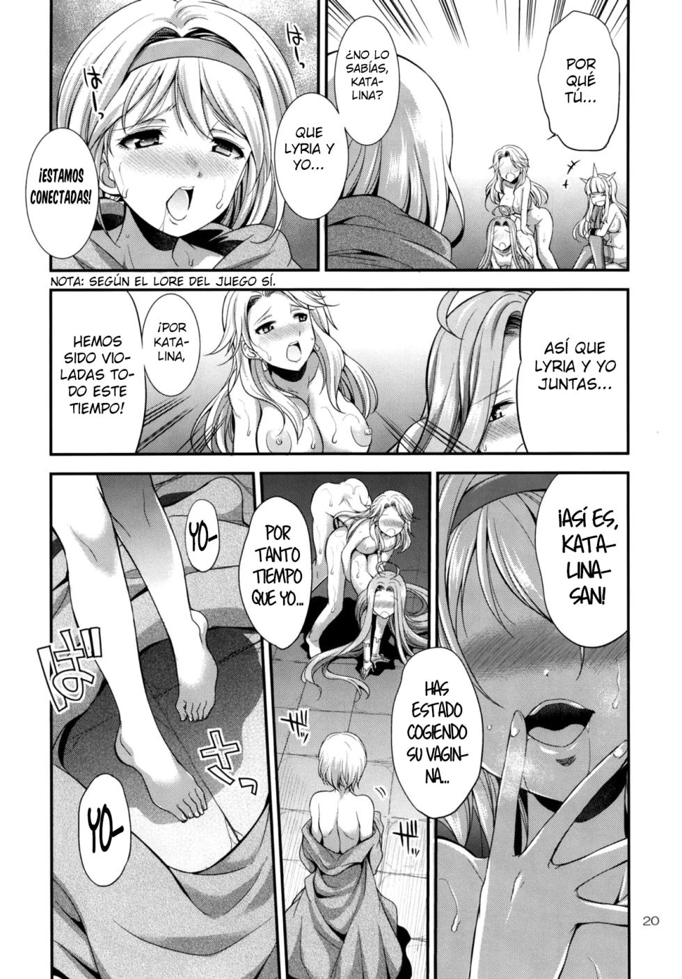 (Futaket 14) [Kaguya Hime Koubou (Gekka Kaguya)] URABULU (Granblue Fantasy) [Spanish][Insomnia] - Page 19