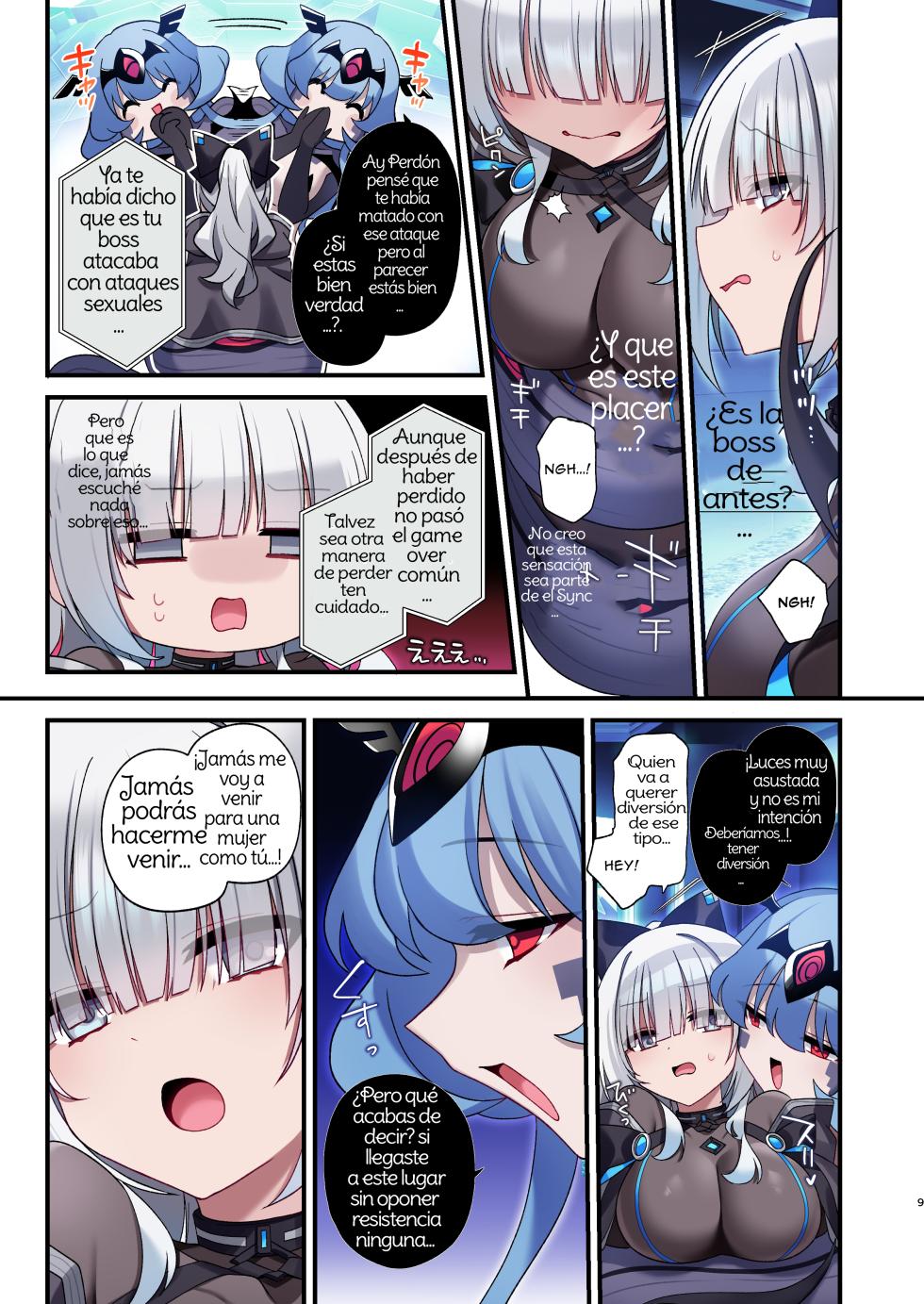 [Yajirushi Key (Hoshina Meito)] Dennou Shoujo wa Kasou Sekai ni Shizumi Yuku [Spanish] [Amaterasu] [Digital] - Page 9