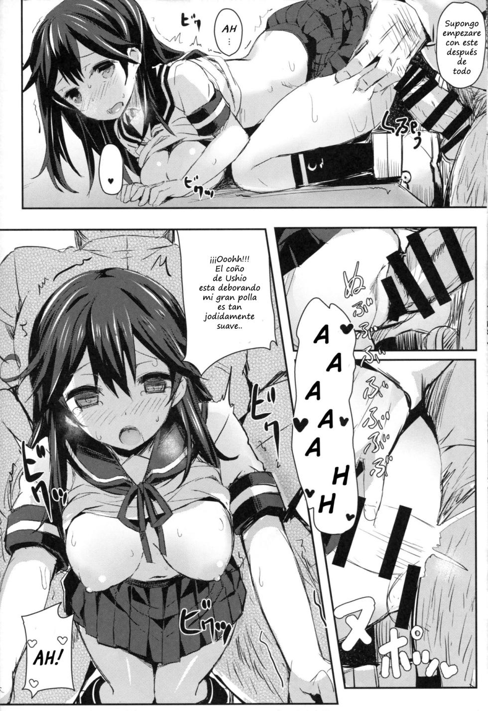 (C87) [kanemasita (Kaneta)] Watashi-tachi no Teitoku | Nuestro almirante (Kantai Collection -KanColle-) [Spanish] - Page 15