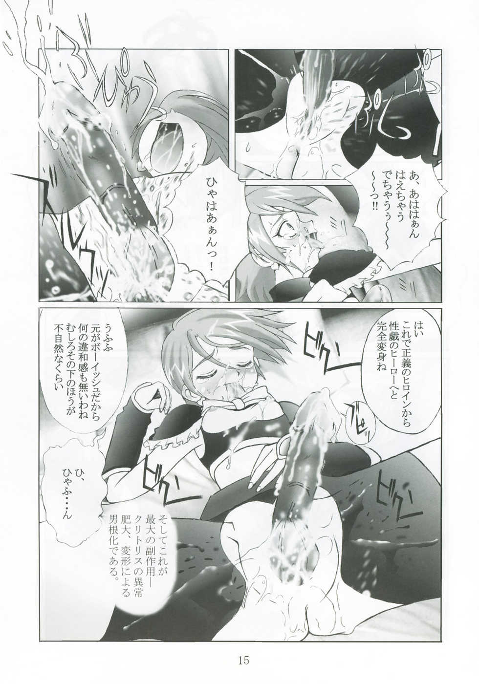 [Kuuronziyou (Okamura Bonsai, Suzuki Muneo)] Kuuronziyou 13 Futanari Precure 2 (Futari wa Precure) - Page 14