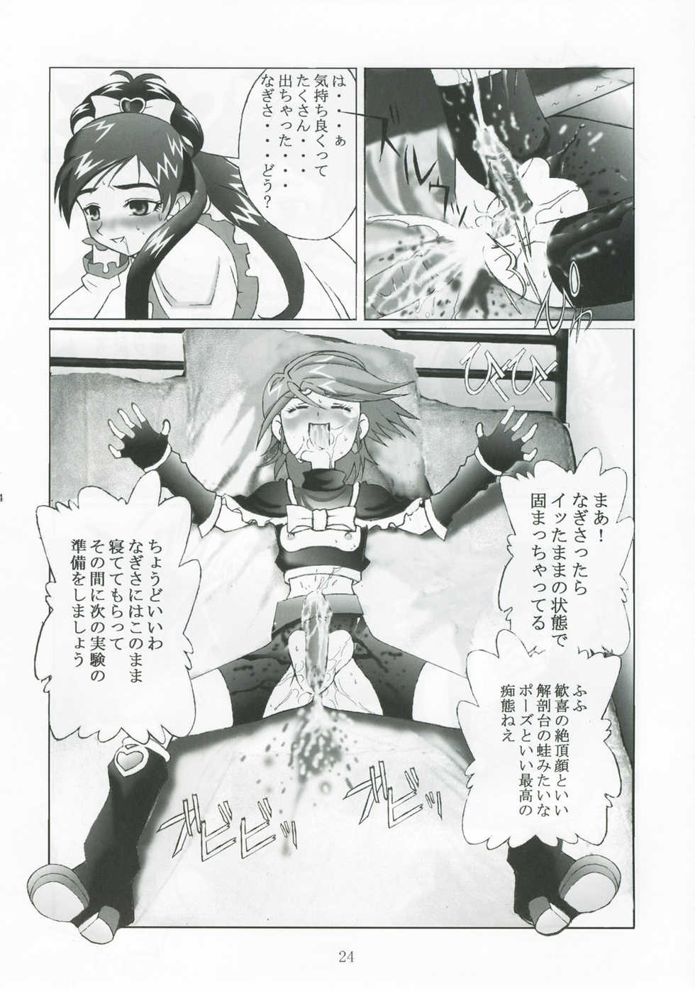 [Kuuronziyou (Okamura Bonsai, Suzuki Muneo)] Kuuronziyou 13 Futanari Precure 2 (Futari wa Precure) - Page 23