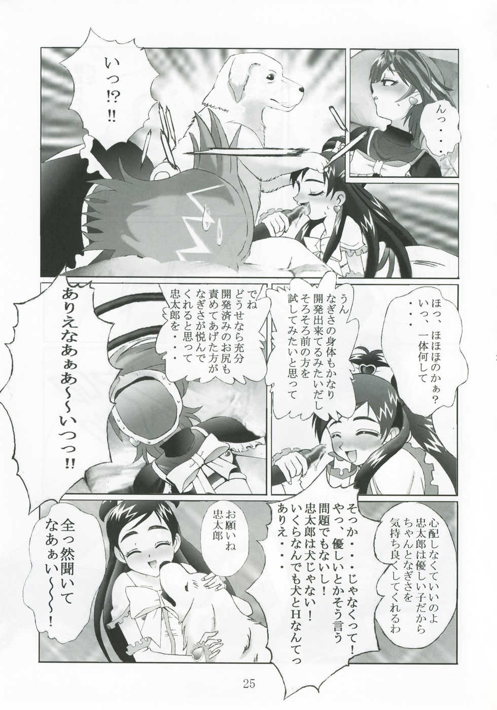 [Kuuronziyou (Okamura Bonsai, Suzuki Muneo)] Kuuronziyou 13 Futanari Precure 2 (Futari wa Precure) - Page 24