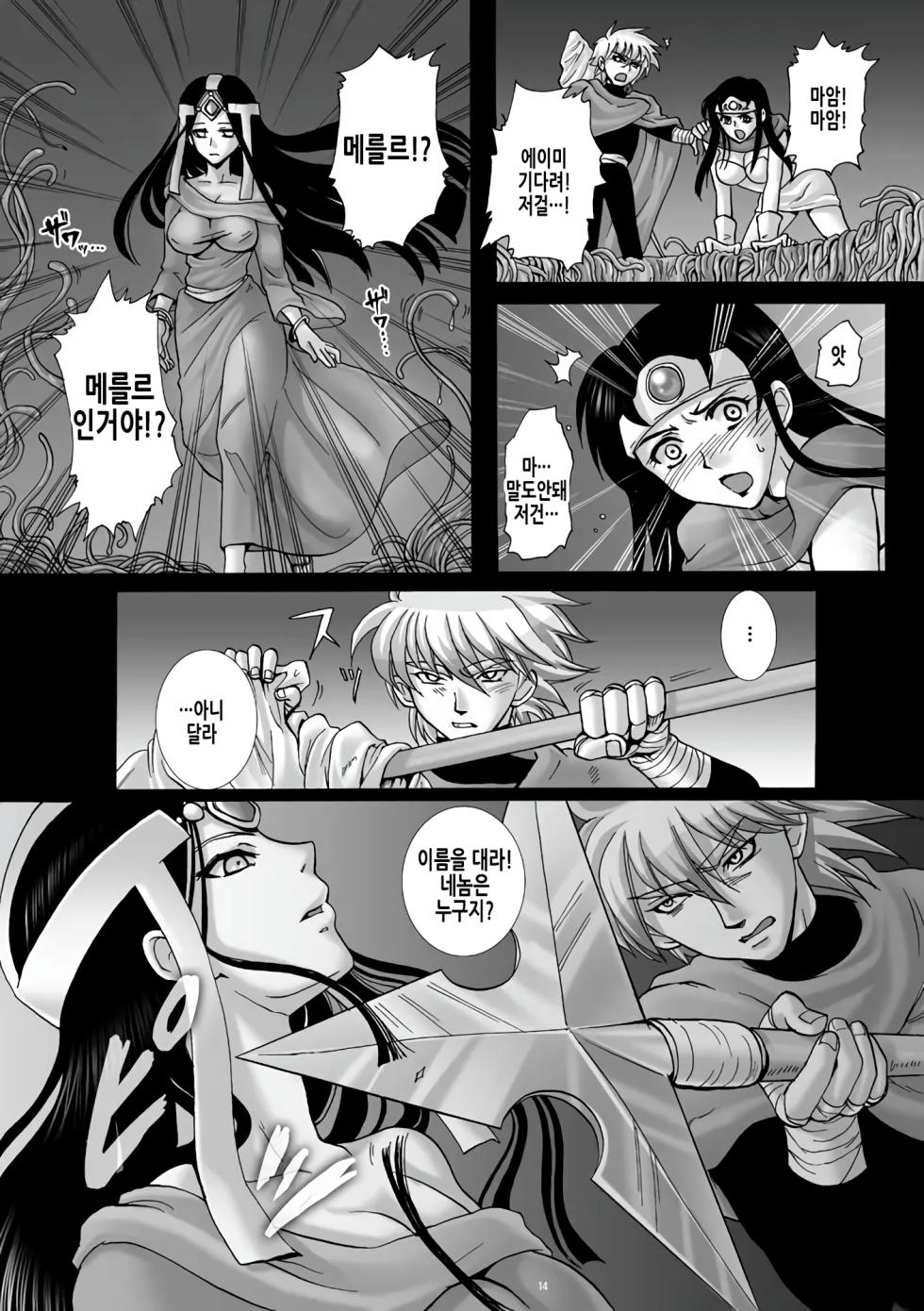 (C78) [Abalone Soft (Modaetei Imojirou)] Mataikiden Maam 3 | 마태기전 마암 3 (Dragon Quest Dai no Daibouken) [Korean] - Page 14