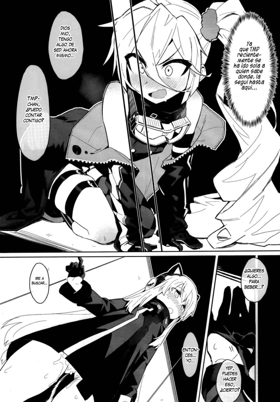 (C95) [SHIOHAMA (kylin)] Saimin TMP & PKP (Girls' Frontline) [Spanish] - Page 9