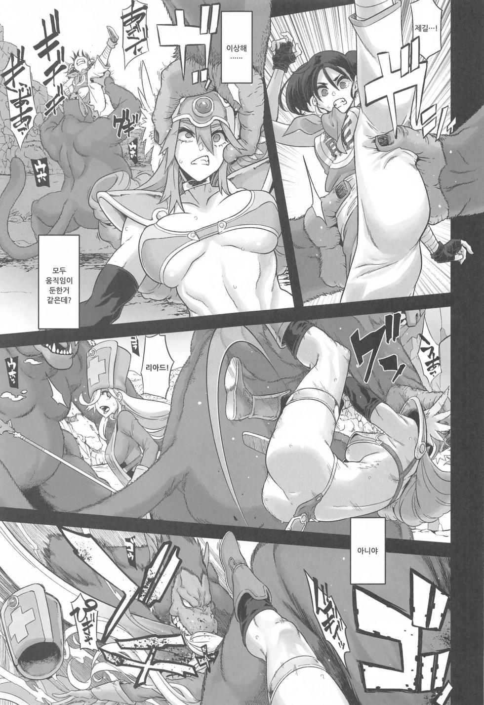 (C103) [DA HOOTCH (ShindoL)] Onna Yuusha no Tabi 6 Abarezaru Rangi (Dragon Quest III) [Korean] - Page 5