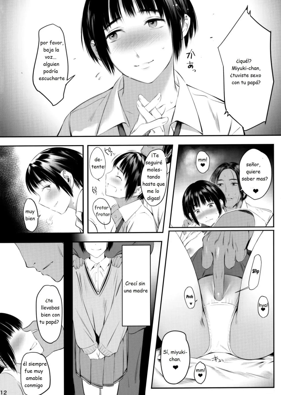(C95) [Hanamuguri (Tomiyama Akiji)] Okozukai Kasegi no Amai Koe 2 [Spanish] [RizeTedeza] - Page 10