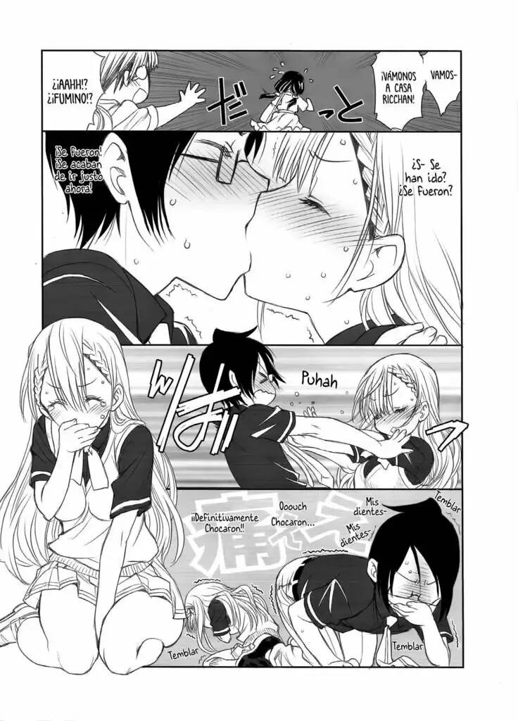 (C93) [UROBOROS (Utatane Hiroyuki)] Sensei wa Seisou ga Dekinai | Teacher Can't Clean Up (Bokutachi wa Benkyou ga Dekinai) [Spanish] - Page 5
