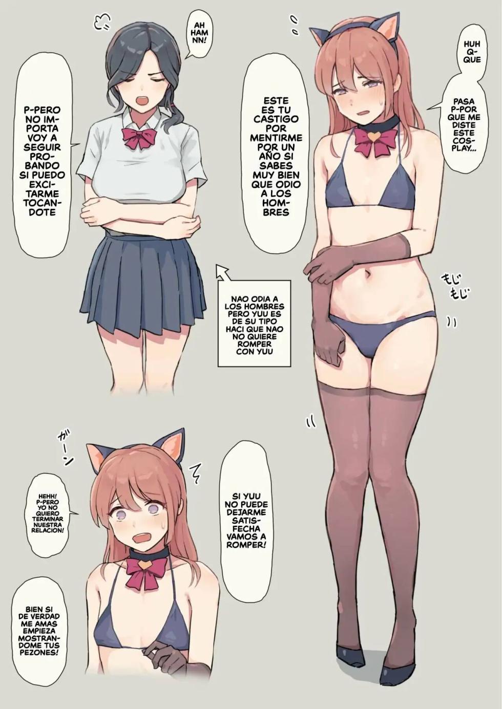 [Ehohinya (Ehohin)] Watashi no Kanojo wa Otokonoko | My Girlfriend is a Femboy [Spanish] - Page 6