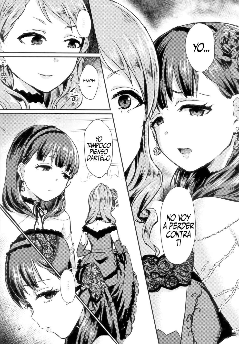 (C94) [40Denier (Shinooka Homare)] Don't stop my pure love (THE IDOLM@STER CINDERELLA GIRLS) [Spanish] - Page 5