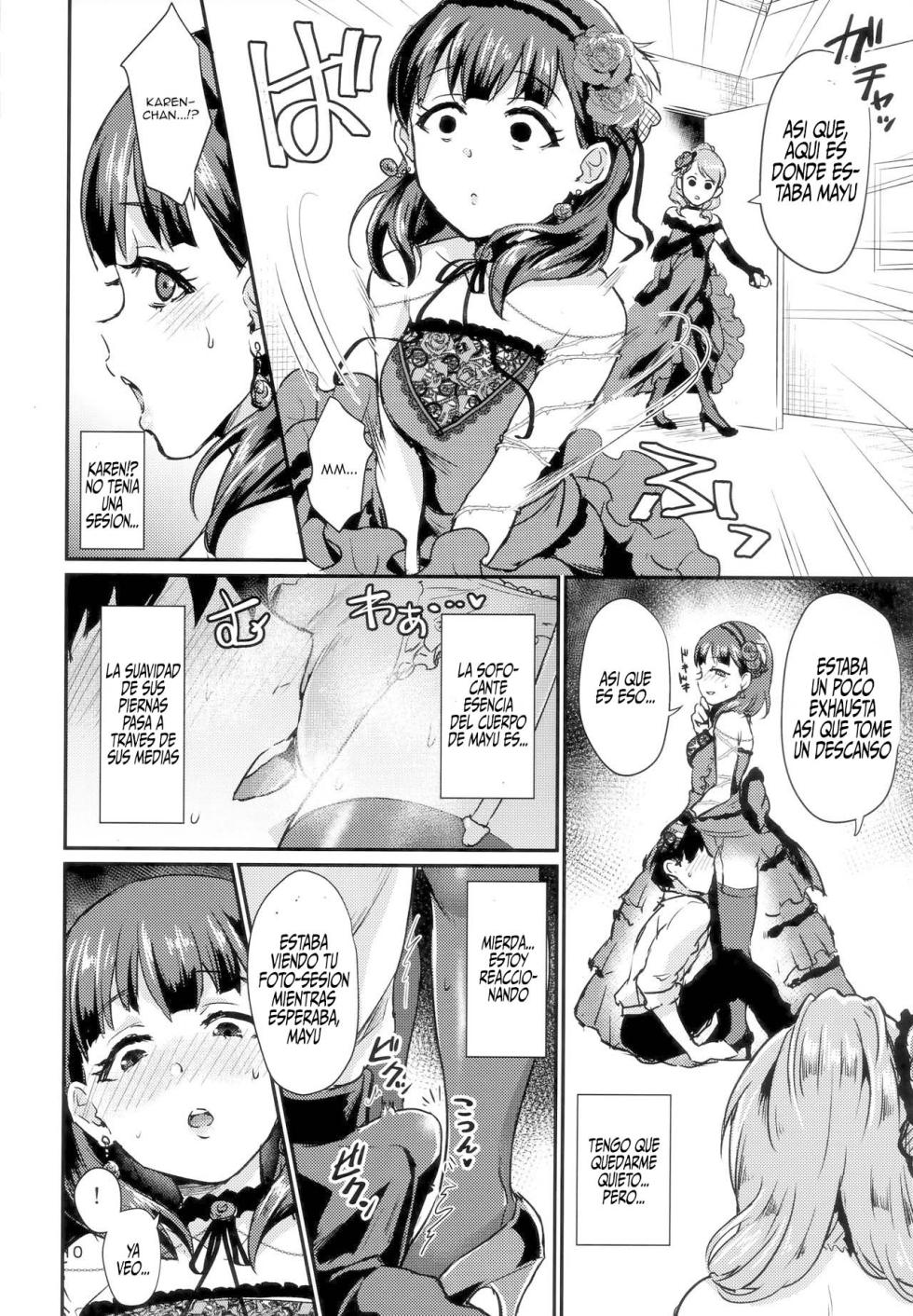 (C94) [40Denier (Shinooka Homare)] Don't stop my pure love (THE IDOLM@STER CINDERELLA GIRLS) [Spanish] - Page 9