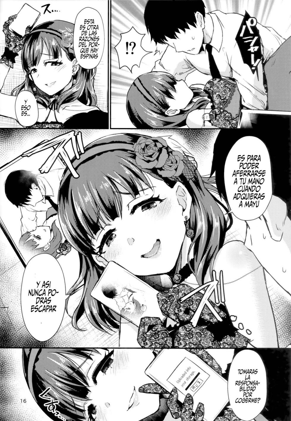 (C94) [40Denier (Shinooka Homare)] Don't stop my pure love (THE IDOLM@STER CINDERELLA GIRLS) [Spanish] - Page 15