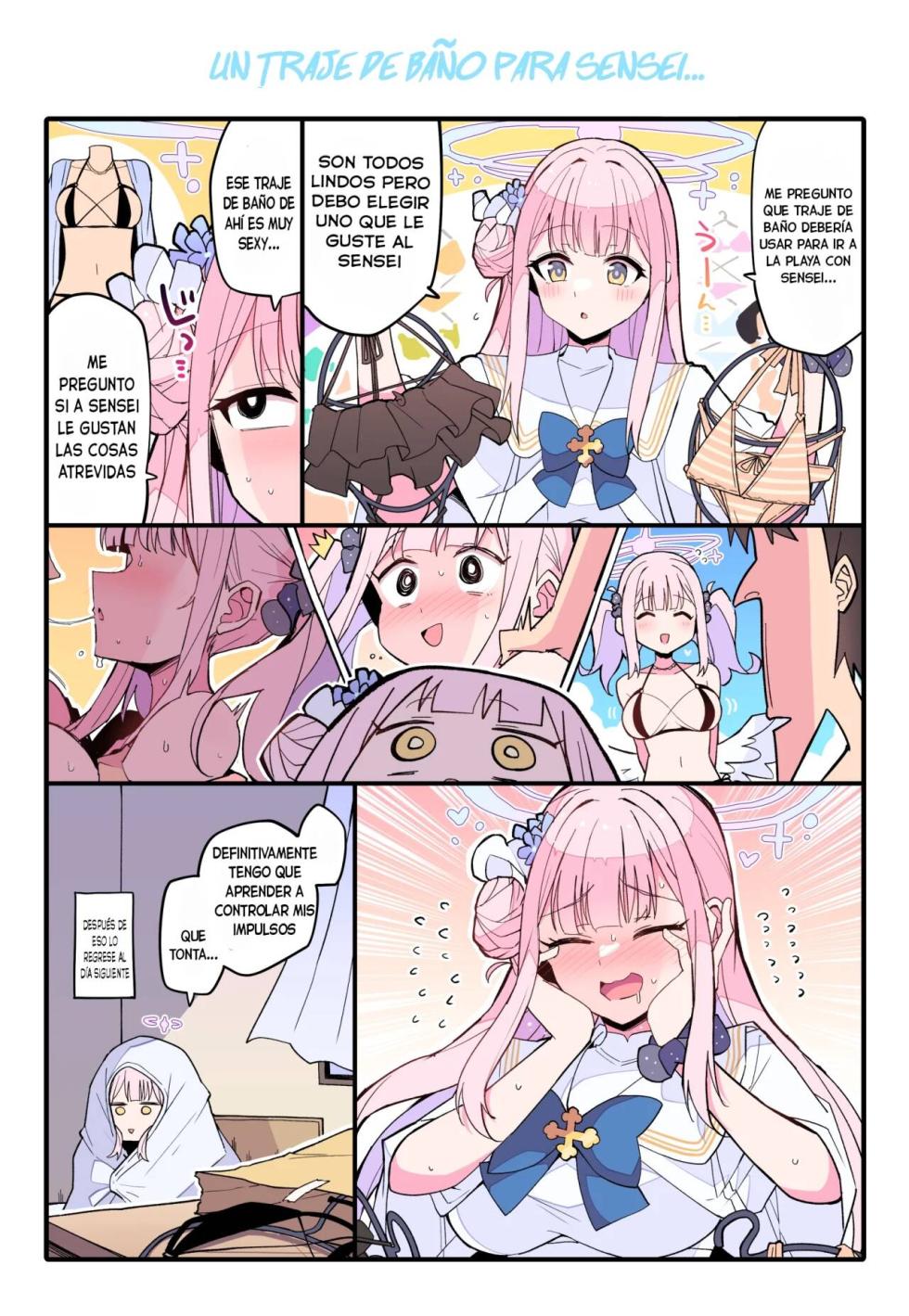 (C102) [Miracle Burn (Himiya Zyo-zu)] Mika, Koe Osaete. (Blue Archive) [Spanish] - Page 27