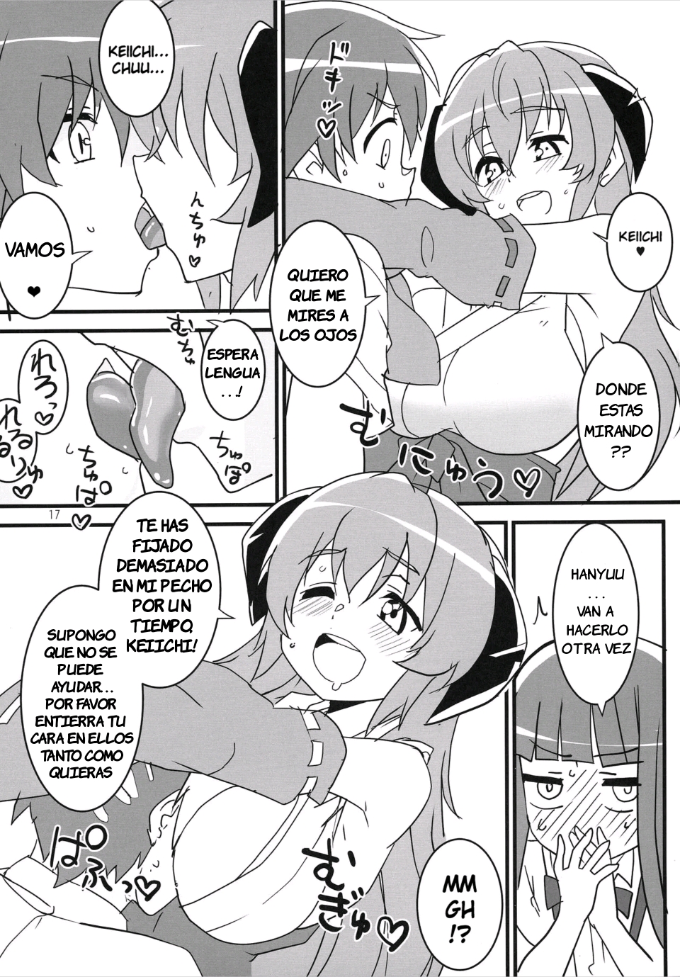 (AC2) [Blue Mage (Aoi Manabu)] Sanjou Gattai Higurashi GO! (Higurashi no Naku Koro ni) [Spanish] - Page 16