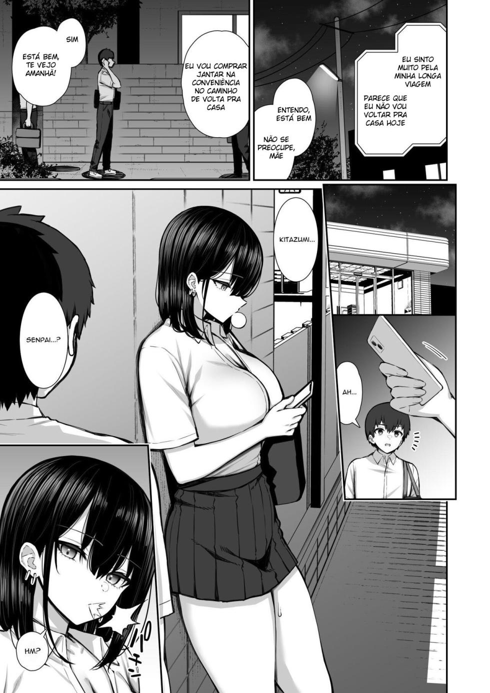 [Izure] Iede Gal na Senpai wa Kantan ni Yarasete Kureru [Portuguese-BR] - Page 3