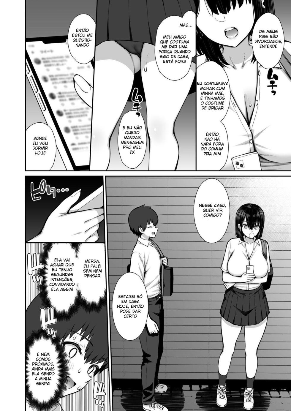 [Izure] Iede Gal na Senpai wa Kantan ni Yarasete Kureru [Portuguese-BR] - Page 6