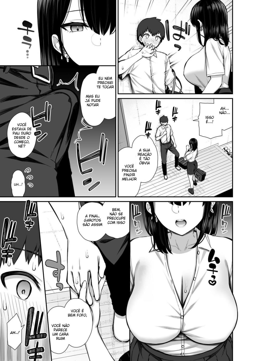 [Izure] Iede Gal na Senpai wa Kantan ni Yarasete Kureru [Portuguese-BR] - Page 8