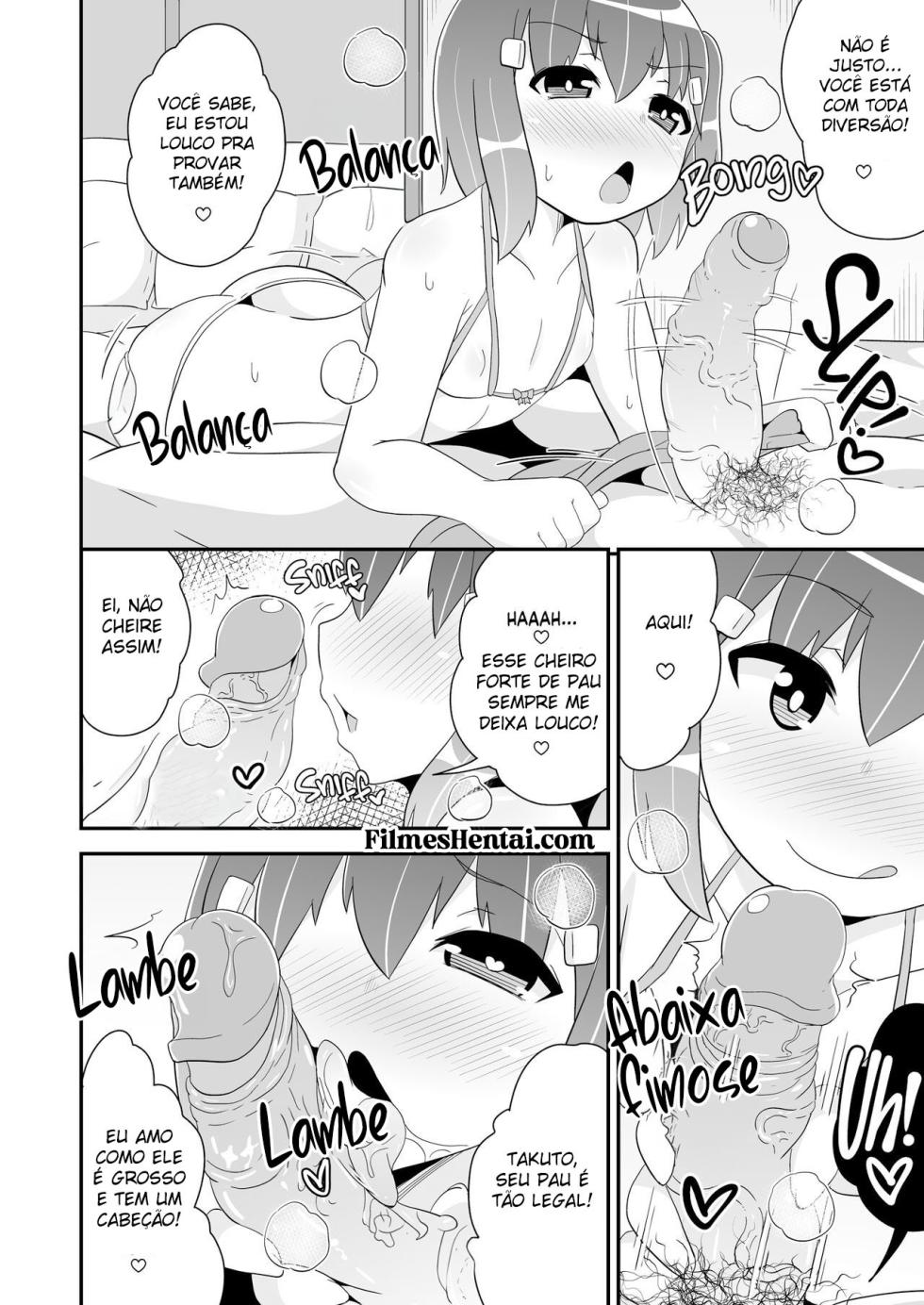 [CHINZURI BOP (Chinzurina)] Josou (Mesu) Homo Kanojo | Gay Sex with My Girlfriend 2 [Portuguese-BR] - Page 13