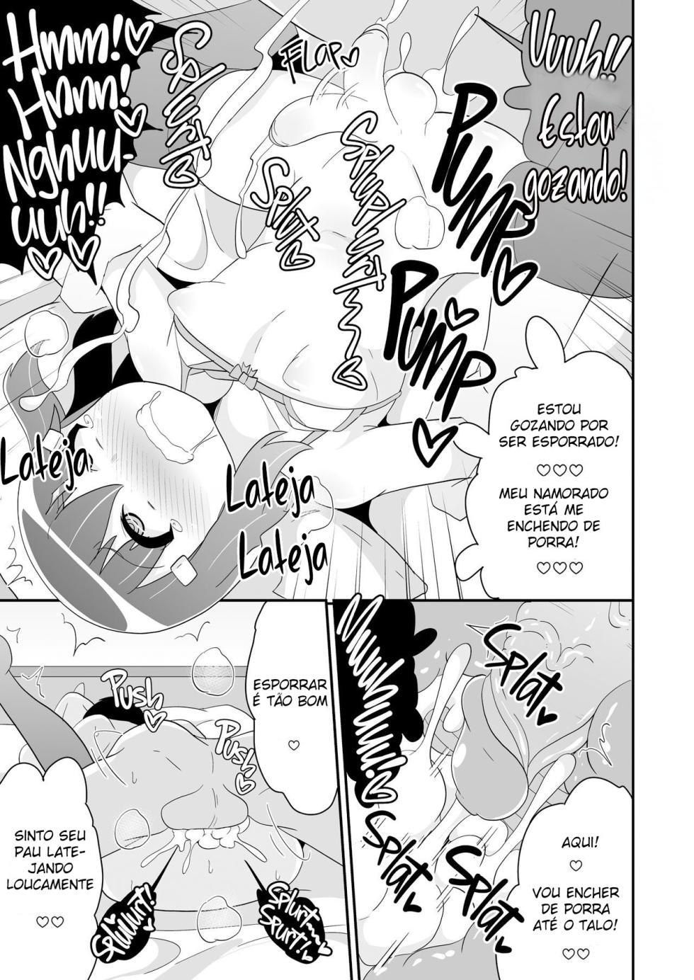 [CHINZURI BOP (Chinzurina)] Josou (Mesu) Homo Kanojo | Gay Sex with My Girlfriend 2 [Portuguese-BR] - Page 18