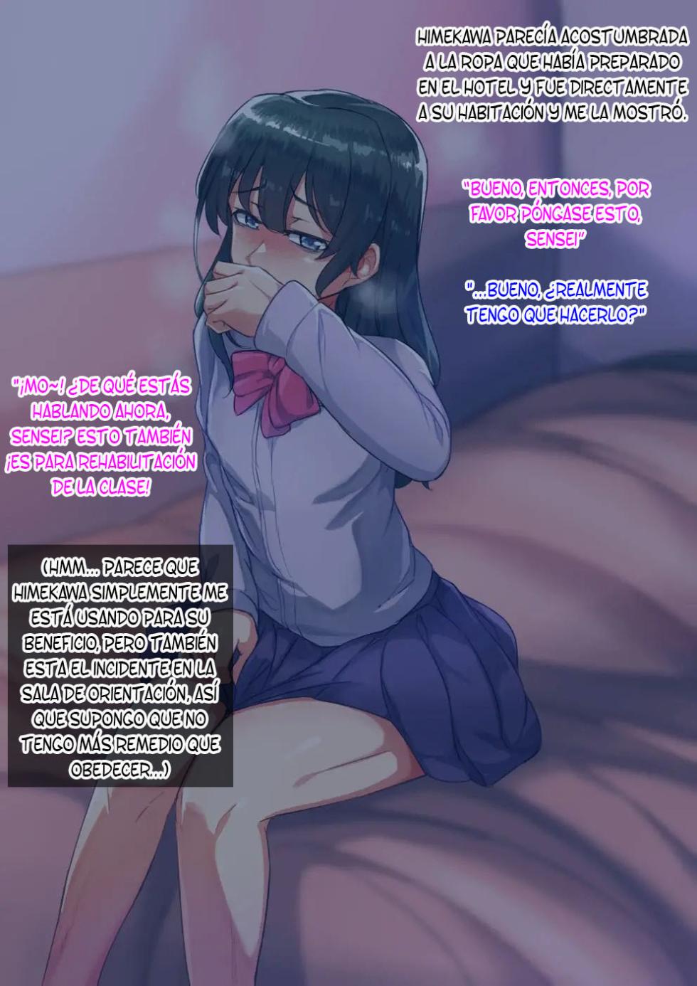 [Hagurumarokuro (Silver Radish)] Sensei to no Himitsu | El secreto del sensei [Spanish] - Page 25