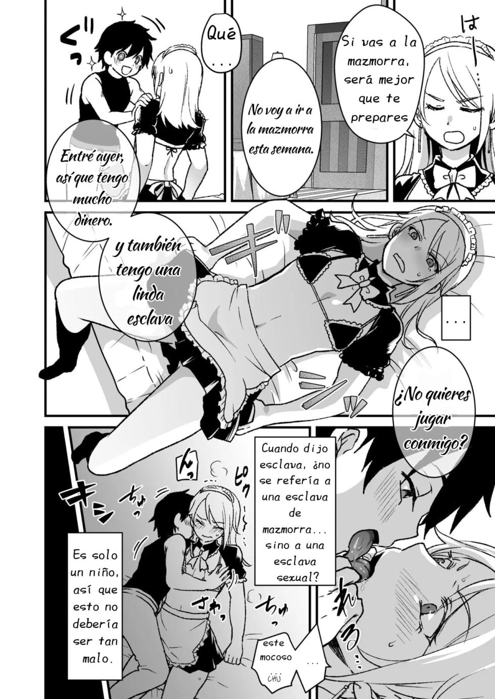 [Ichino Milk] Saikyou Shota to Tsuyokute Kireina Onii-san no Manga Ch. 1-3 [Spanish] [Darkstone] - Page 2