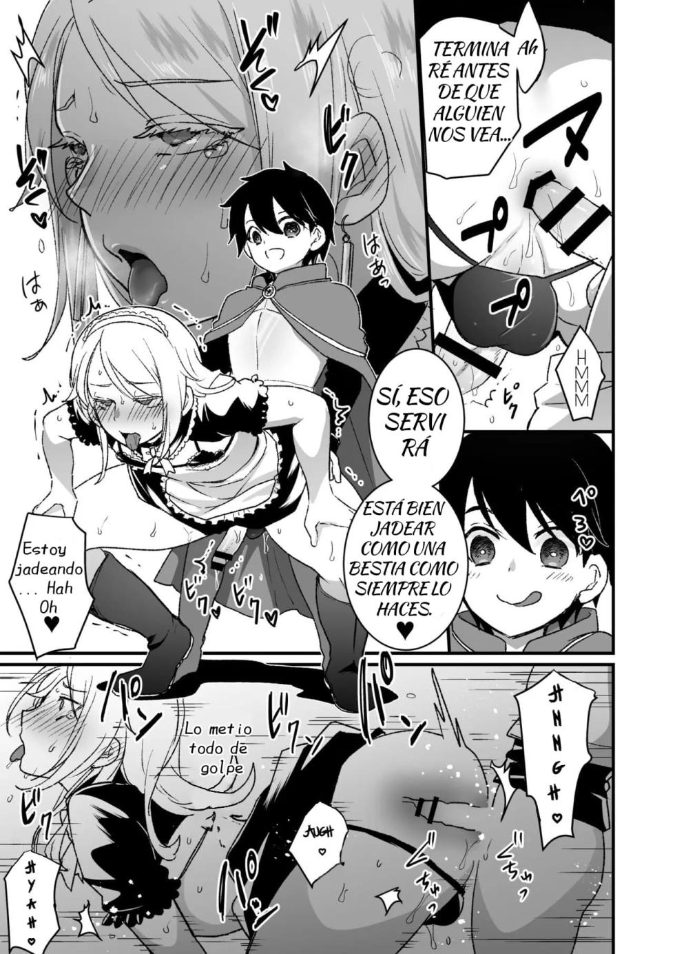 [Ichino Milk] Saikyou Shota to Tsuyokute Kireina Onii-san no Manga Ch. 1-3 [Spanish] [Darkstone] - Page 7