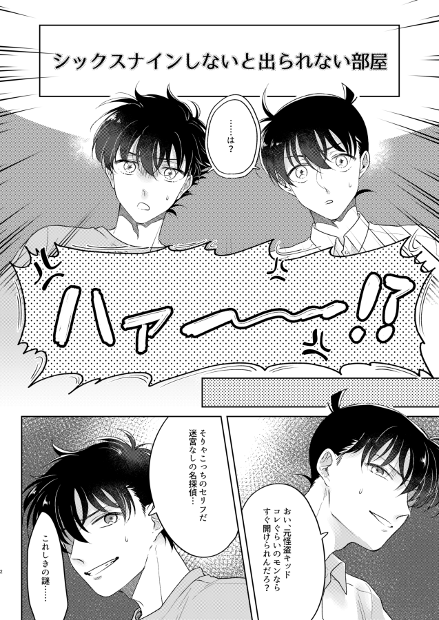 [Hoshigaki Seizoujo (Hoshigaki)] six nine room (Detective Conan) [Digital] - Page 2