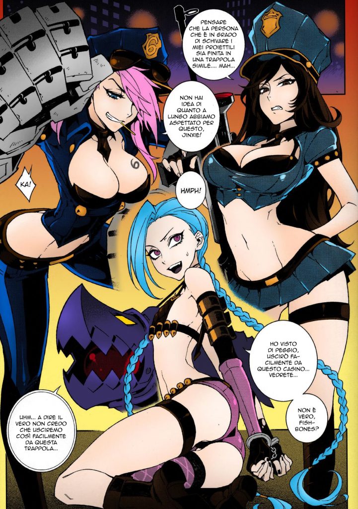 (FF23) [Turtle.Fish.Paint (Hirame Sensei)] JINX Come On! Shoot Faster (League of Legends) [Italian] [Colorized] - Page 2