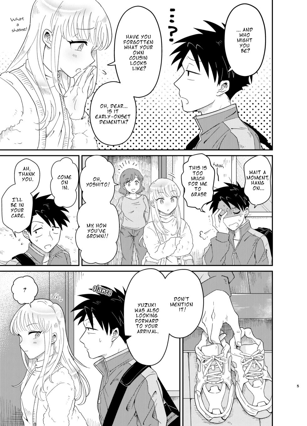 [Blue Lung (Lung)] Mechakucha Kawaikute Ecchi na Itoko wa Suki desu ka? | Don't You Like Your Absurdly Cute and Erotic Cousin? [English] - Page 5