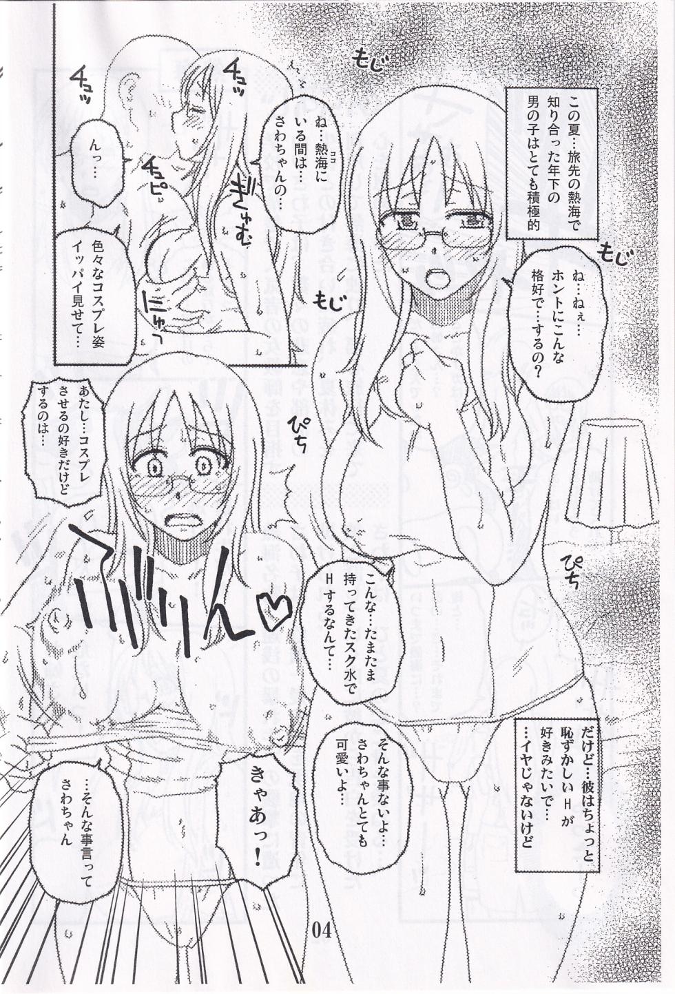 (C78) [Mashimin Koubou (Kurumiya Mashimin)] Sawa Plus...  Minus. (K-ON!) - Page 3