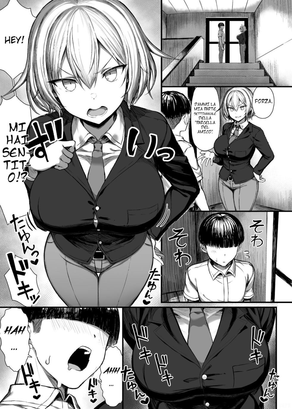 [MOSQUITONE. (Great Mosu)] Jjimekko, Onna ni Naru. | Il mio Bullo è diventato una Ragazza. [Italian] [Decensored] [Digital] - Page 6