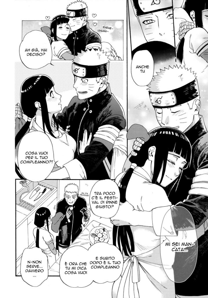(C97) [a 3103 hut (Satomi)] Agetai Futari | Scambio di Regali (Naruto) [Italian] - Page 5