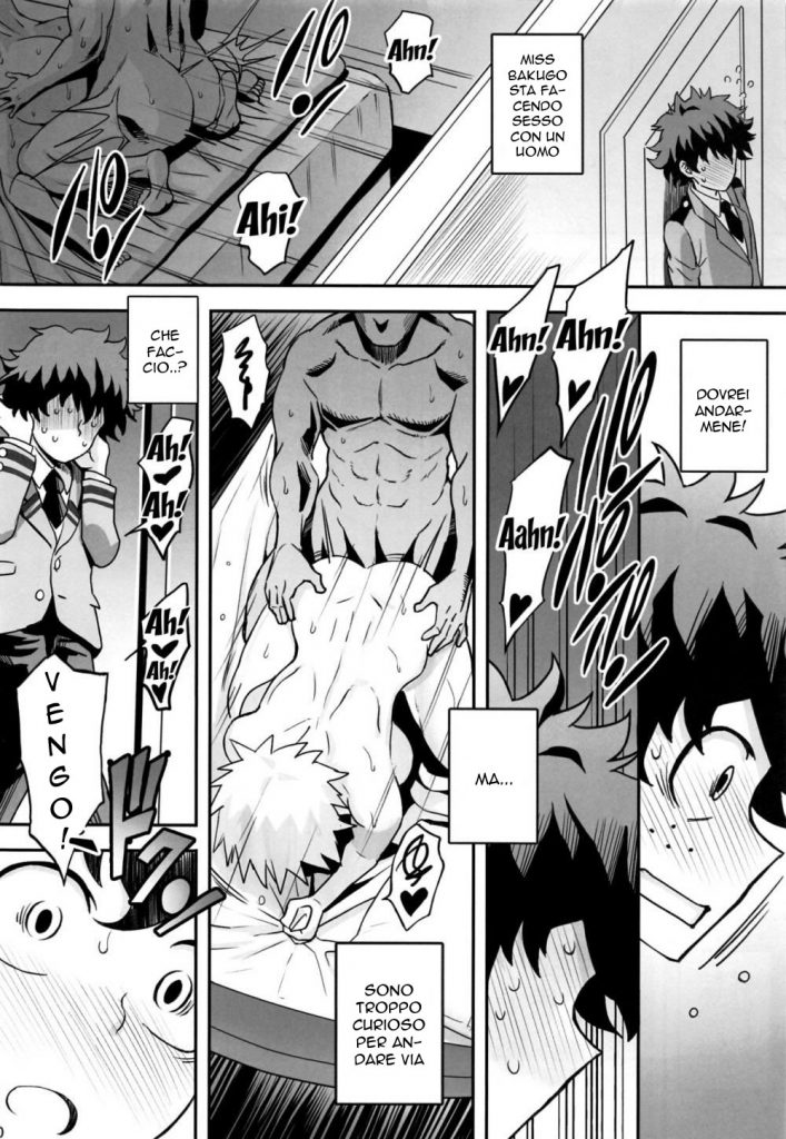 (C96) [DIOGENES CLUB (Haikawa Hemlen)] Bakumama!! | La Mamma del mio Amico (Boku no Hero Academia) [Italian] - Page 9
