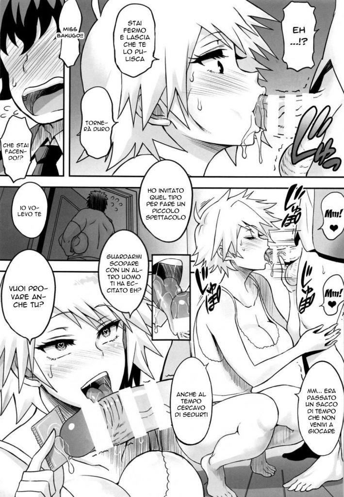 (C96) [DIOGENES CLUB (Haikawa Hemlen)] Bakumama!! | La Mamma del mio Amico (Boku no Hero Academia) [Italian] - Page 16