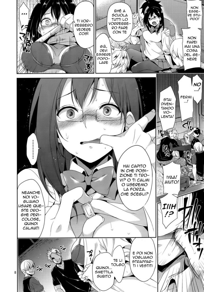 (C88) [Sorairo March (Narusawa Sora)] Karasuno JoshiMane Ryoujoku High Ace | Manager sotto Ricatto (Haikyuu!!) [Italian] - Page 7