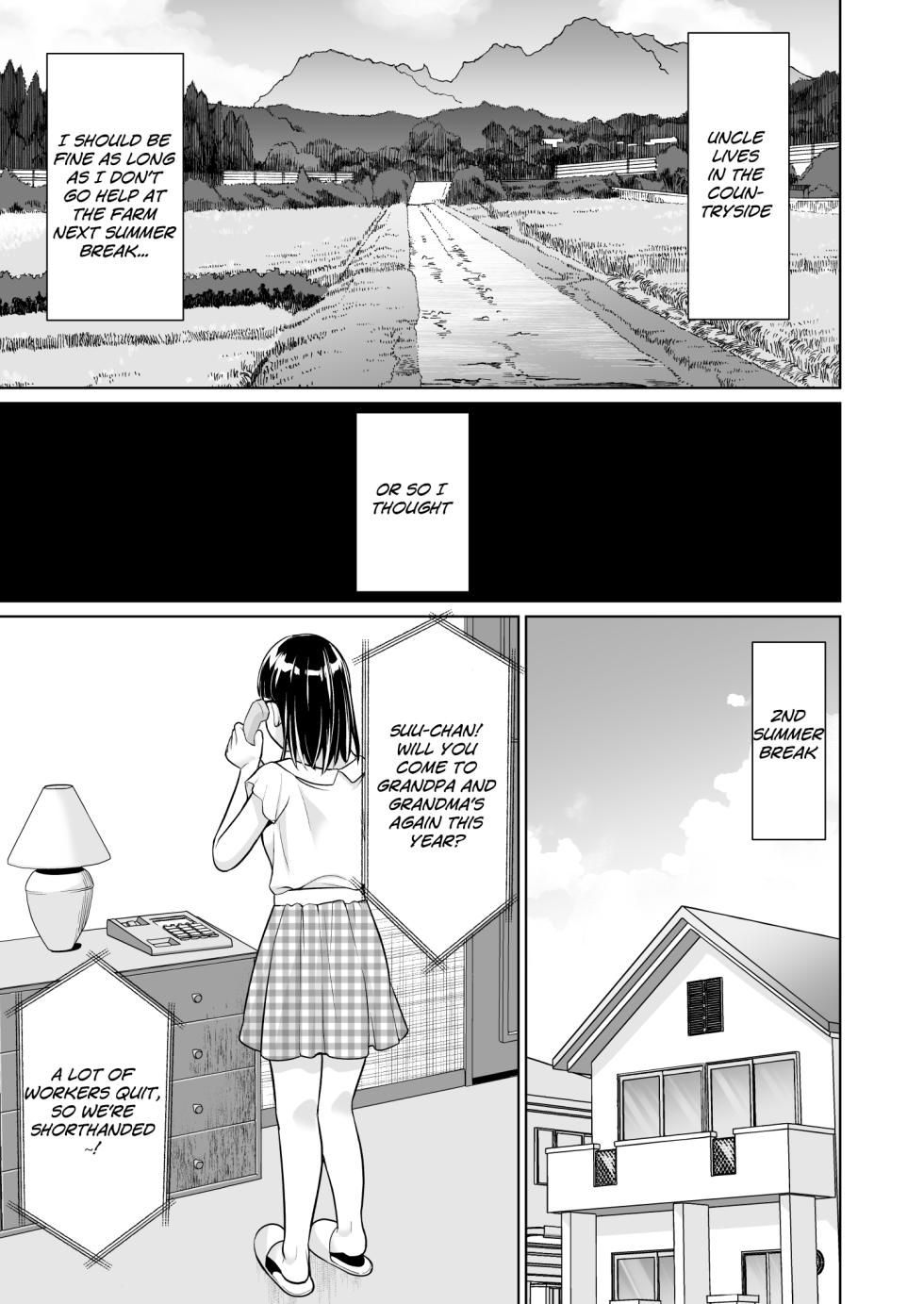 [F Taku (Anma)] Iya da to Ienai Jimikei Shoujo to Inaka no Oji-san | The Naïve Girl Who Can't Say No and the Uncle from the Countryside [English] [HOTDOGMAN] [Digital] - Page 39