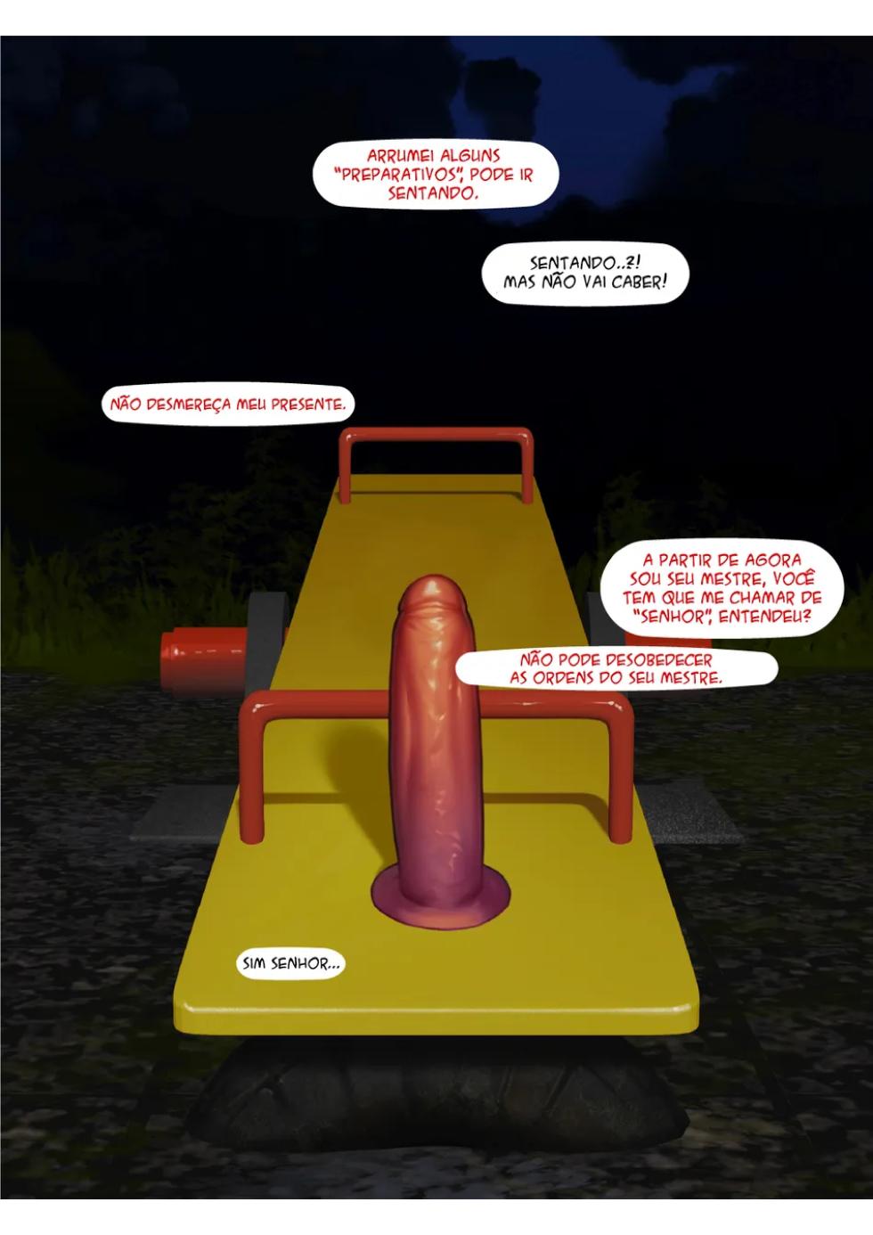 [CarnivorousUni] How to Train My Dog Slave (Kisho The Dog Slave 01) [Portuguese] - Page 18