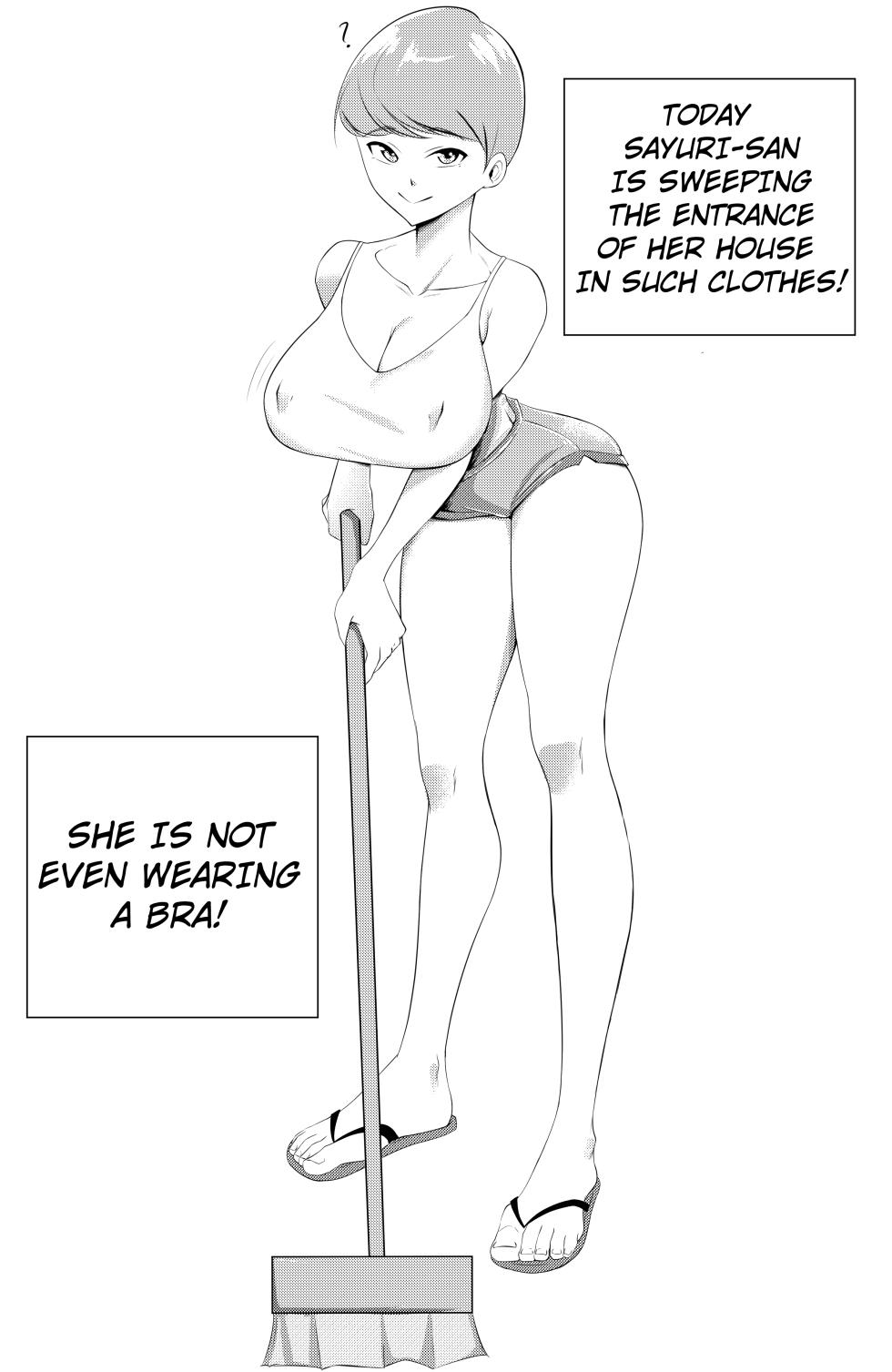 [Sorabluesky] Bukiyou de Eroi Rinjin Sayuri-san | My Clumsy and Erotic Neighbor Sayuri-san [English] - Page 1