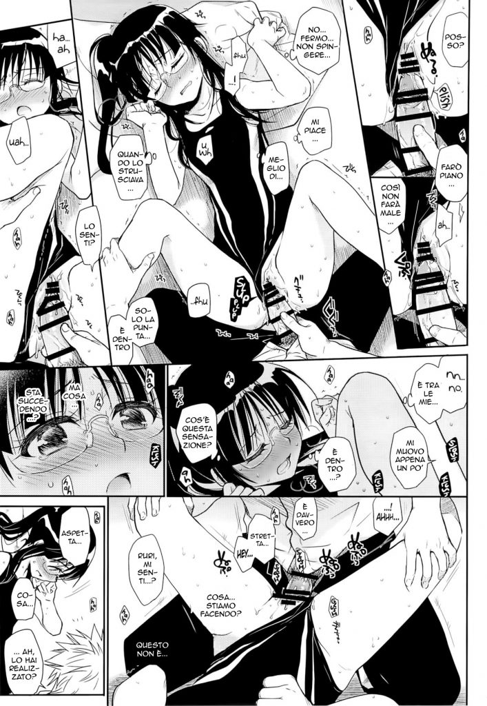 (COMIC1☆9) [Takumi na Muchi (Takumi na Muchi)] Megane no Yoshimi R | Il Costume da Bagno (Nisekoi) [Italian] - Page 16