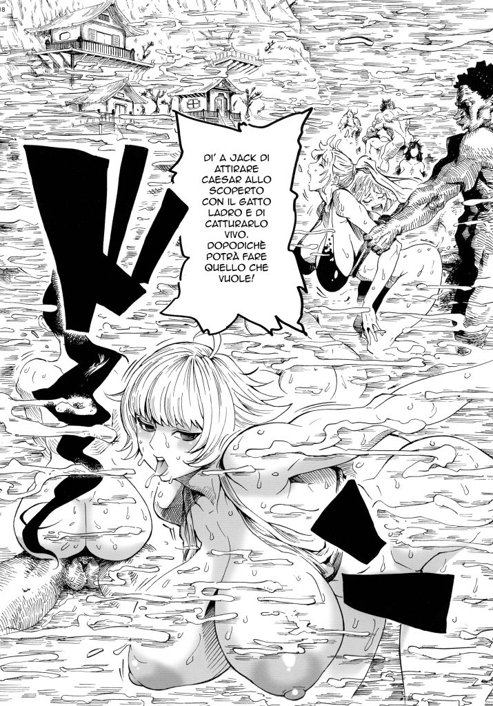 (C92) [Kocho Kocho Koukou (Bonten)] P.O.M Amazon lily last day | La Sconfitta delle Amazzoni (One Piece) [Italian] - Page 20