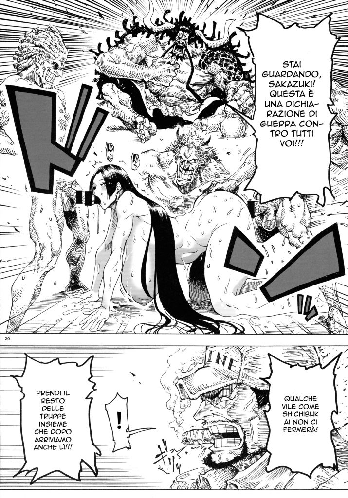 (C92) [Kocho Kocho Koukou (Bonten)] P.O.M Amazon lily last day | La Sconfitta delle Amazzoni (One Piece) [Italian] - Page 22