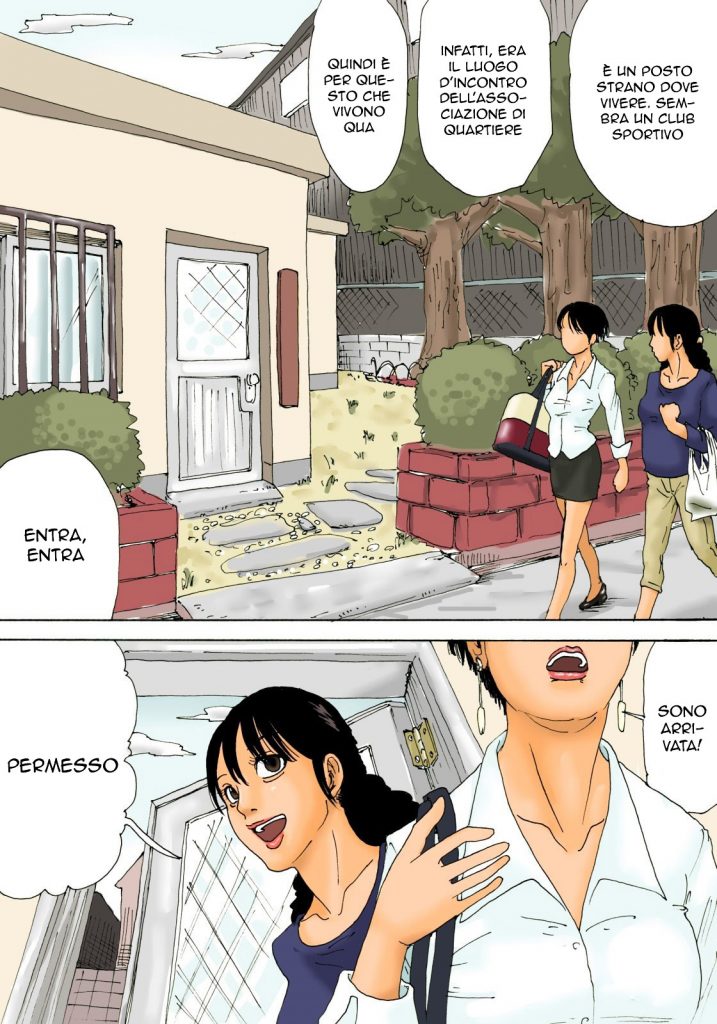 [Kiyokawa Zaidan (Kiyokawa Nijiko)] Otoko no Naka ni Onna ga Hitori | Il Volontariato della Casalinga [Italian] - Page 6