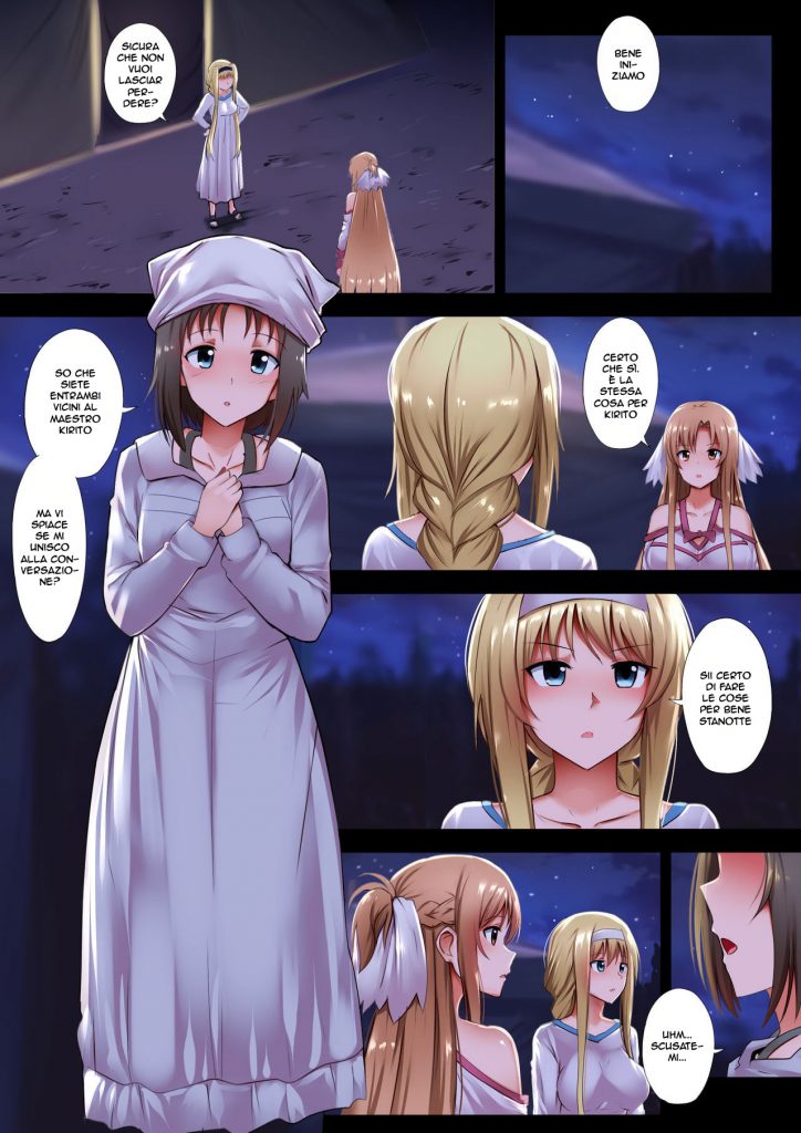 [Ginhaha] Minna Kara no Omoi | Un Unico Pensiero (Sword Art Online) [Italian] - Page 2