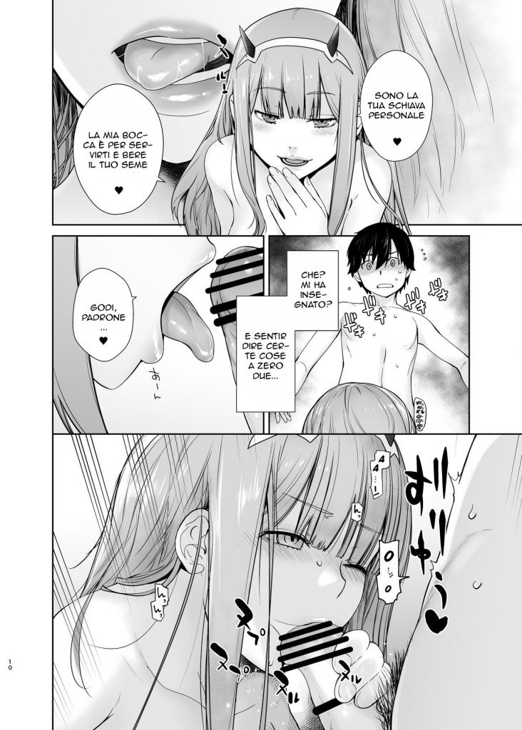 [Kouchaya (Ootsuka Kotora)] GERBERA (DARLING in the FRANXX) [Italian] [Digital] - Page 10