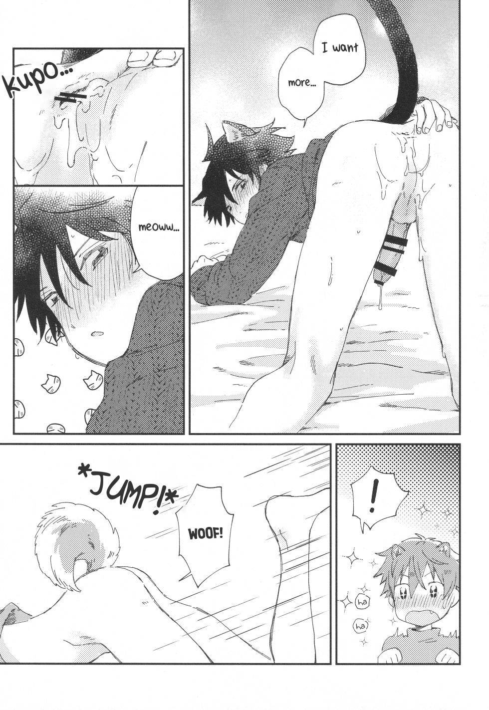 (MIRACLE FESTIV@L!! 18) [Banana Mayonezu (Moritama)] Dōbutsu Honnō (THE IDOLM@STER SideM) [English] - Page 14