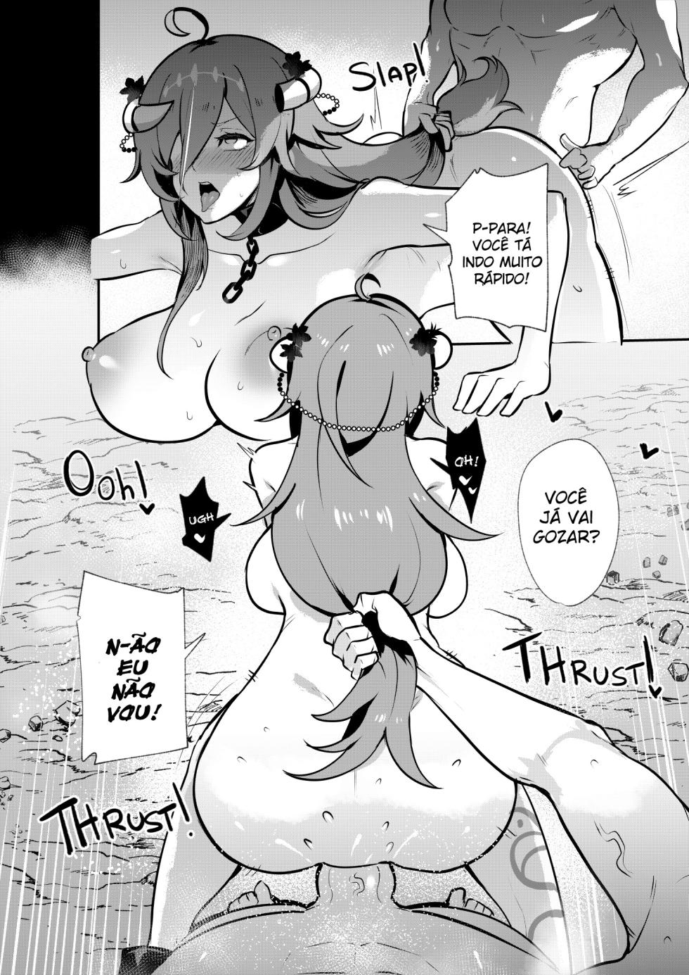 [Onigashima (Onigensou)] The Final Dungeon Boss Can't Be This Easy To Defeat?! (Oumiya Emma) [Português] [Decensurado] [Alta Res] - Page 14