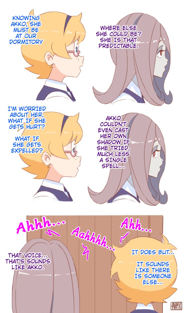 [Hanamuko] Forbidden Spell (Little Witch Academia) - Page 4